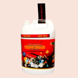 Front view of NIXY engine cleaner 5L