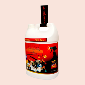Side view of NIXY engine cleaner 5L