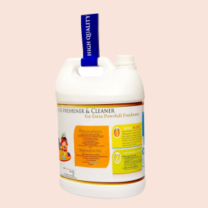 back view of NIXY floor cleaner aqua blue 5L