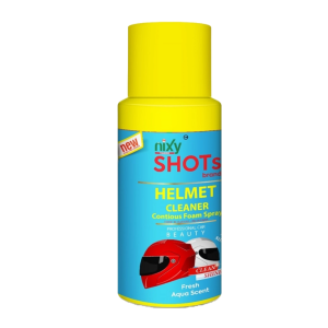 NIXY Helmet Cleaner Spray - Aqua Fresh, 100ml, Top View