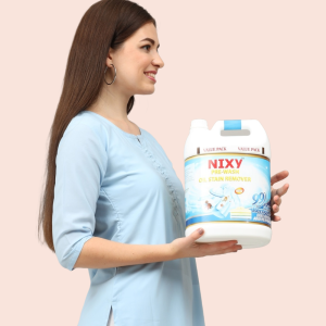 Left view of NIXY oil stain remover V1 5L
