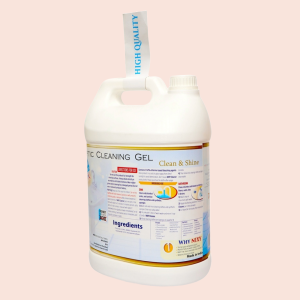 Back view of NIXY toilet cleaner bleach 5L