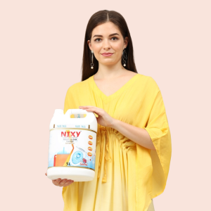 Right view of NIXY toilet cleaner bleach 5L